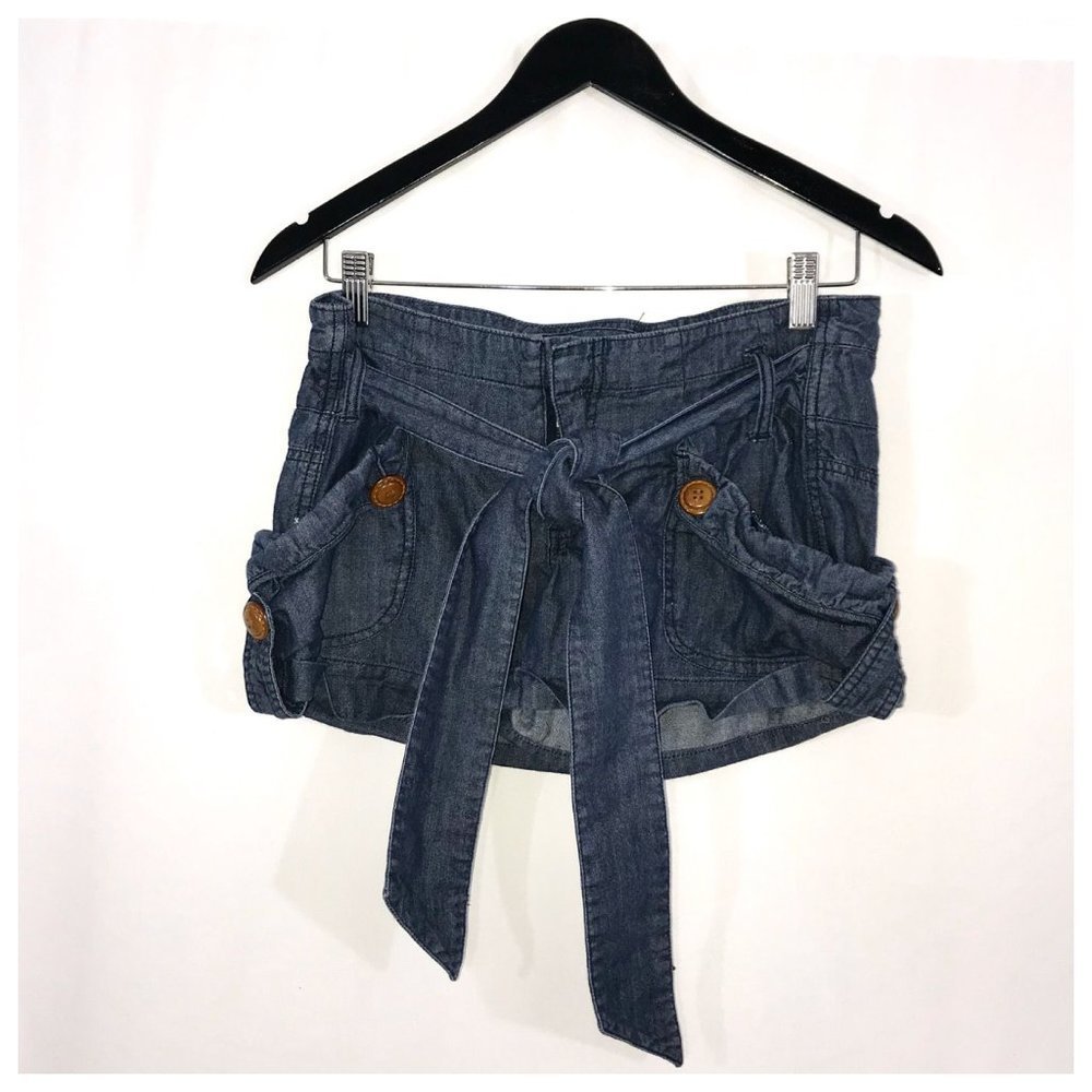 XoXo Blue Denim Shorts